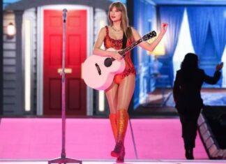 La supuesta silueta de Kamala Harris en la foto de Taylor Swift era una bailarina