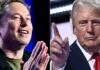 Trump se apoya en Musk y X para impulsar su campaña con más de 16 millones de oyentes