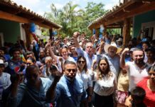 Precandidato Nasry Asfura realizó gira por occidente y reconoció que esa zona necesita mejorar la infraestructura