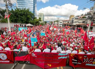 La ALBA califica como «histórica» la movilización en respaldo a la presidenta Xiomara Castro
