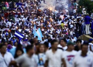 San Pedro Sula alberga hoy la marcha de las antorchas