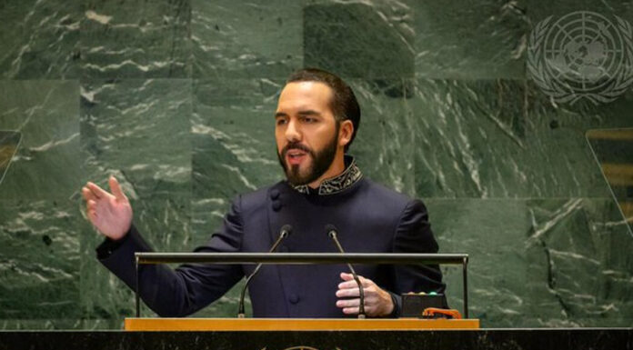 Bukele dice en la ONU que el mundo «está dividido, preocupado, hostil y sin esperanza»