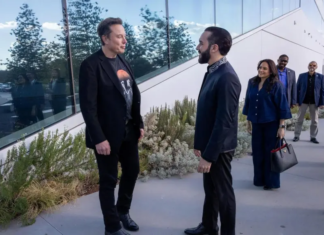 El presidente de El Salvador, Nayib Bukele, se reúne con el magnate Elon Musk