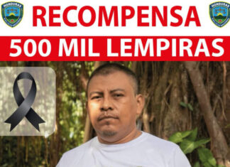 Policía Nacional ofrece 500 mil lempiras por paradero de asesinos del ambientalista Juan López