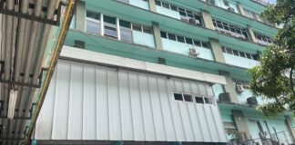 Mujer sobrevive tras caer del tercer piso del Hospital Escuela