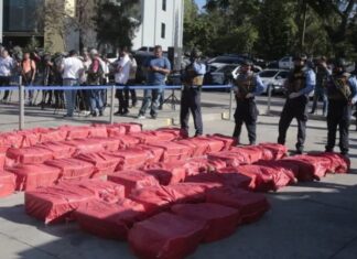 FESCCO coordinará incineración de más de 1.4 toneladas de cocaína