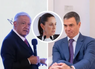 López Obrador acusa a Pedro Sánchez de «faltarle al respeto» a Claudia Sheinbaum