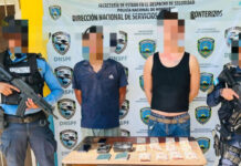 Capturan a dos mexicanos con un kilo de cocaína en Colón
