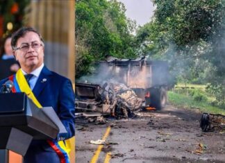 Petro considera que el ataque del ELN en Arauca “cierra un proceso de paz con sangre”