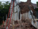 Colapsa la histórica iglesia La Merced en Choluteca debido a las intensas lluvias