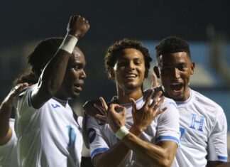 Honduras goleó 4-0 a Trinidad y Tobago en el inicio de la Liga de Naciones