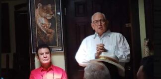 Nasralla sobre fotografía con Micheletti: «Me está sugiriendo personas capaces para mi movimiento»