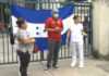 Empleados del IHSS en San Pedro Sula protestan nuevamente debido a la falta de pago de sus salarios
