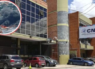 Incendio en Comayagüela preocupa al CNE por cercanía a instalaciones del organismo y la posible pérdida de documentación