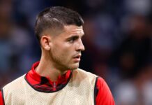 Álvaro Morata, hospitalizado tras un choque en la cabeza en el entrenamiento