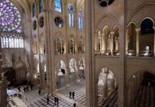 Francia descubre al mundo una Notre Dame deslumbrante antes de su reapertura en diciembre