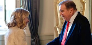 Giorgia Meloni reconoce a González Urrutia como «presidente electo» de Venezuela