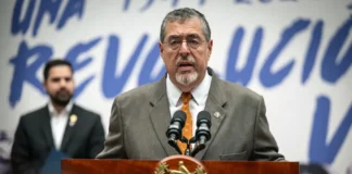 Tribunal electoral anula al partido político del presidente de Guatemala