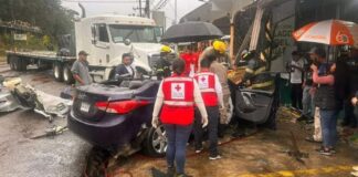 Accidente de tránsito en Santa Cruz de Yojoa deja un muerto y una herida