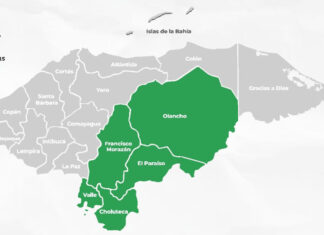 Decretan Alerta Verde por 48 horas en Francisco Morazán, Olancho, El Paraíso, Choluteca y Valle