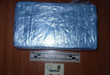 Tras allanamiento detienen a un hombre y una mujer en posesión de supuesta cocaína