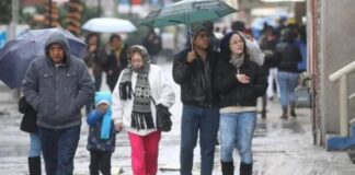 CENAOS anuncia la llegada de un frente frío que traerá lluvias y bajas temperaturas