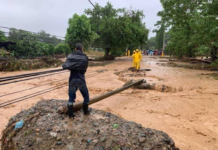 Ingreso de frente frío deja lluvias intensas e inundaciones en el norte de Honduras