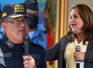 ¡Controversia! Entre Julissa Villanueva y el ministro de Seguridad Gustavo Sánchez por tragedia en PNFAS