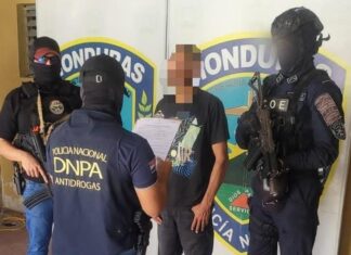 Capturan en Talanga a otro extraditable solicitado por EE. UU. por tráfico de fentanilo