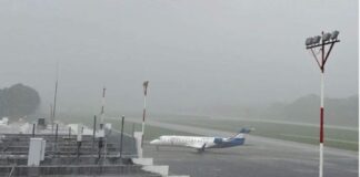Los aeropuertos de Tegucigalpa, La Ceiba y Roatán permanecen cerrados debido a las intensas lluvias