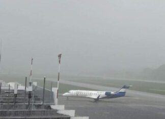 Los aeropuertos de Tegucigalpa, La Ceiba y Roatán permanecen cerrados debido a las intensas lluvias