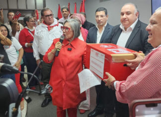 Maribel Espinoza revela que ha gastado 17 millones de lempiras en campaña política