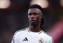 Camavinga, dos o tres semanas de baja por una lesión en el bíceps femoral