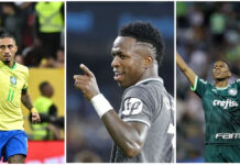 Brasil convoca a Vinícius, Rafinha y Estêvão, y deja fuera a Endrick y Neymar