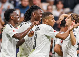 Real Madrid goleó 4-0 al Osasuna