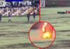 Futbolista muere y otro queda herido al ser impactados por un rayo