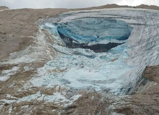 El deshielo en los Alpes italianos revela fósiles ocultos durante 280 millones de años