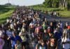 Las caravanas de migrantes se multiplican en la frontera sur de México antes de Trump