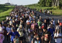 Las caravanas de migrantes se multiplican en la frontera sur de México antes de Trump