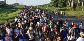 Las caravanas de migrantes se multiplican en la frontera sur de México antes de Trump