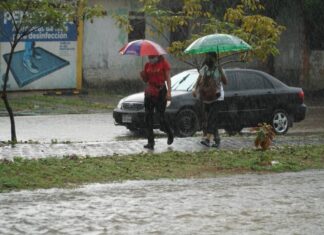 Frente frío provocará lluvias intensas en ocho departamentos de Honduras este jueves
