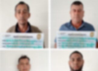 Detienen en Tegucigalpa a cuatro personas en posesión de dos kilos de coca