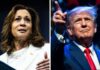 Harris y Trump llegan empatados en las encuestas y con mínima distancia en estados claves