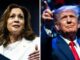 Harris y Trump llegan empatados en las encuestas y con mínima distancia en estados claves