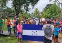 Siguen las protestas de misquitos en rechazo a la construcción de una cárcel