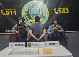 Dipampco captura a extorsionador de red internacional en SPS