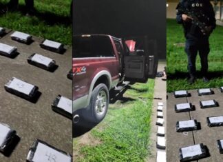 Decomisan 66 paquetes de cocaína en El Progreso; cinco detenidos en operativo