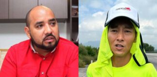 Shin Fujiyama y el Ministro de Educación reaccionan a la placa de gobierno colocada en una escuela de Ocotepeque