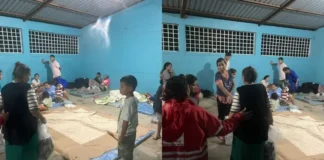 Al menos 30 familias albergadas en Tocoa producto de las lluvias