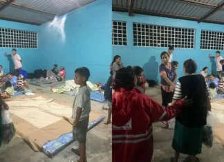 Al menos 30 familias albergadas en Tocoa producto de las lluvias